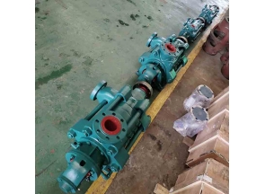 贵州2台D25-50*5机封泵头和2台D12-25*8机封泵头，发往四川自贡