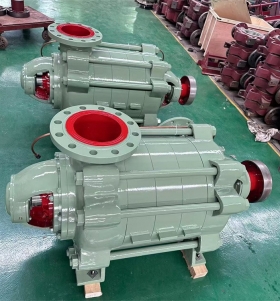 两台D280-43X4多级离心泵