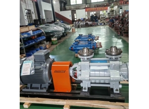 DG25-50*5锅炉给水泵带电机  木箱包装